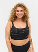 Bikinitopp med trykk, Logo Print, Model image number 0