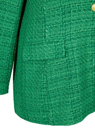 Bouclé-blazer, Verdant Green, Packshot image number 3