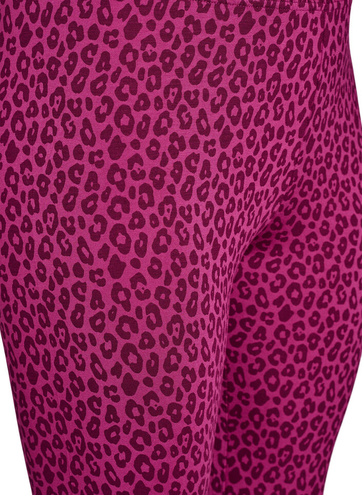 Ankellange leggings i viskose, Rosa, Packshot image number 2