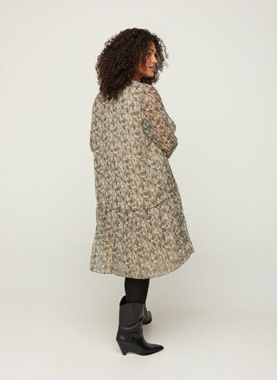Langermet kjole med paisleymønster, AOP: PAISLEY, Model image number 1