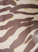 Meshbluse med trykk, Brun, Packshot image number 2