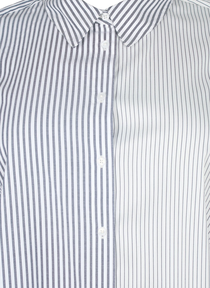 Langermet skjorte med striper, Lava Smoke Stripe, Packshot image number 2
