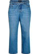 Straight fit jeans med knytebelte, Bl&aring;, Packshot image number 0