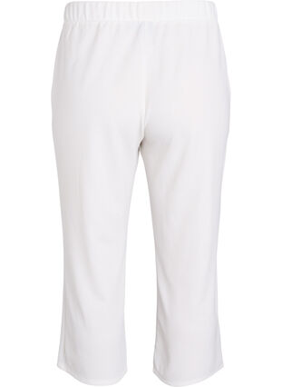 Zizzi Loose fit bukser med 7/8 lengde, Beige, Packshot image number 1