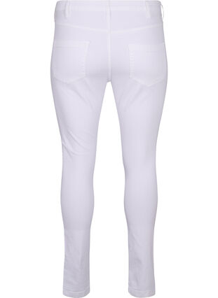 Super slim Amy jeans med høyt liv, White, Packshot image number 1