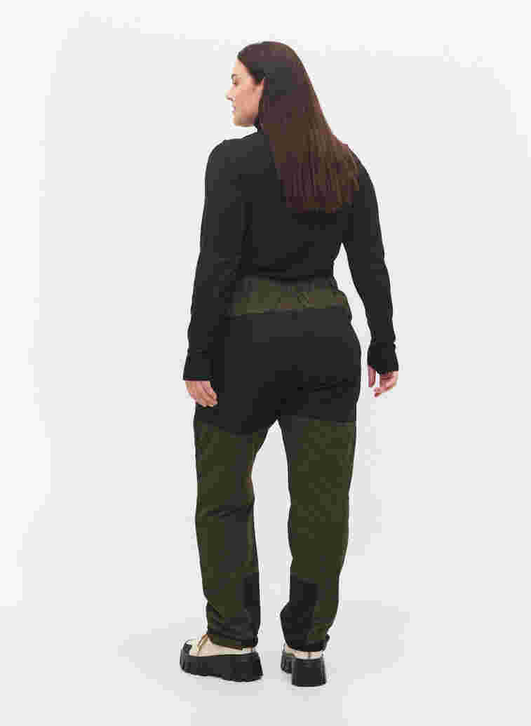 Vannavstøtende turbukser med lommer, Forest Night, Model