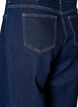 Myra jeans med h&oslash;y midje og wide fit, Bl&aring;, Packshot image number 3