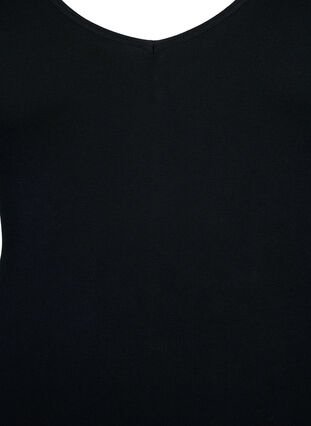 Zizzi Sømløs topp i modal, Black, Packshot image number 2