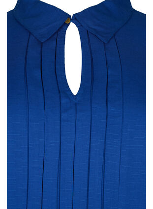 Langermet bluse i viskose med skjortekrage, Surf the web, Packshot image number 2