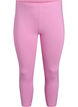 Basisleggings i viskose med 3/4-lengde, Rosa, Packshot image number 0