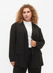 Pinstripet jakke, Black W. Pinstripe, Model image number 0