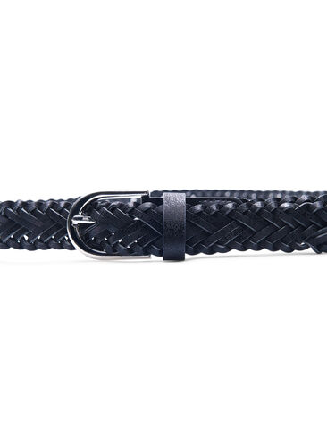 Flettet belte, Black, Packshot image number 2