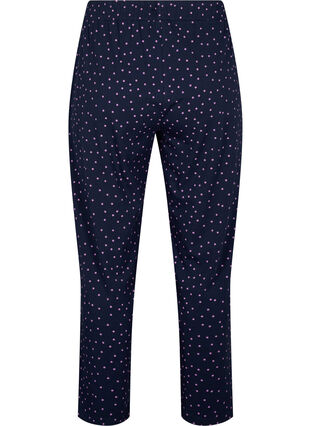 Pyjamasbukser i bomull med trykk, Night Sky Dot, Packshot image number 1