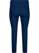 FLASH - Tettsittende jeggings med høyt liv, Blue denim, Packshot image number 1