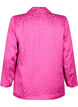 Jacquard-blazer i viskose, ton-i-ton, Rose Violet, Packshot image number 1
