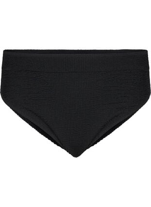 Zizzi Brasilianske bikinitruser i crepe, Svart, Packshot image number 0