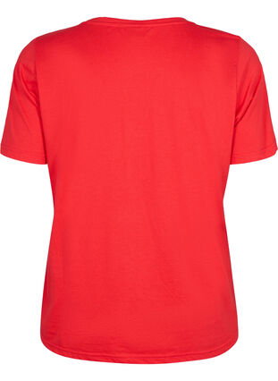 FLASH - T-skjorte med rund hals, High Risk Red, Packshot image number 1