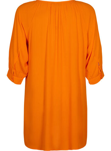 Tunika i viskose med 3/4-ermer, Exuberance, Packshot image number 1