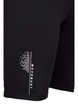 Tettsittende treningsshorts med logo, Black, Packshot image number 3