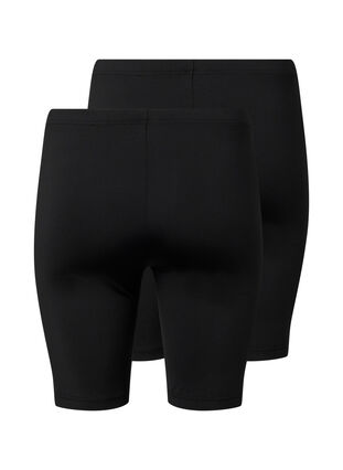 Sykkelshorts 2 stk., Black, Packshot image number 1