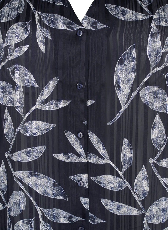 Langermet skjorte med knapper, Blå, Packshot image number 2