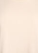 Finstrikket bluse med korte ermer, Beige, Packshot image number 2