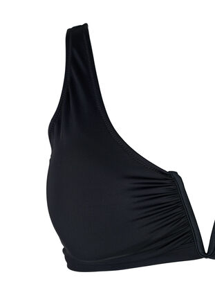 Bikinioverdel med V-tråd og avtagbare innlegg, Black, Packshot image number 2