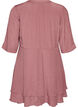 A-formet kjole med lagdelte volanger, Rosa, Packshot image number 1