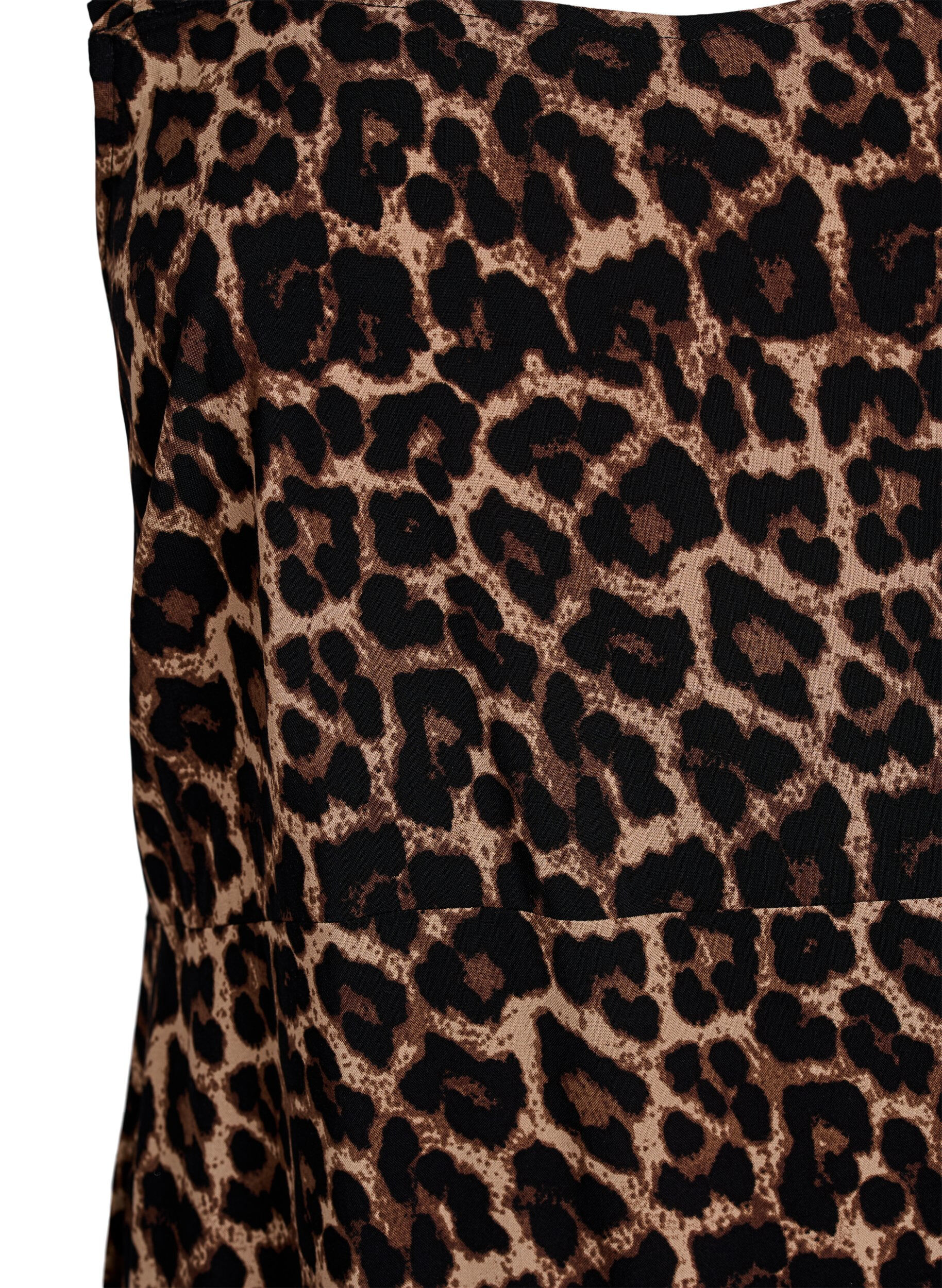 ZizziSommerkjole med brede stropper, Brun, Packshot image number 2