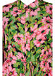 Skjorte i viskose med blomstermønster, Pink G. Flower AOP, Packshot image number 2