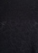 Strukturert bluse med korte ermer, Svart, Packshot image number 2