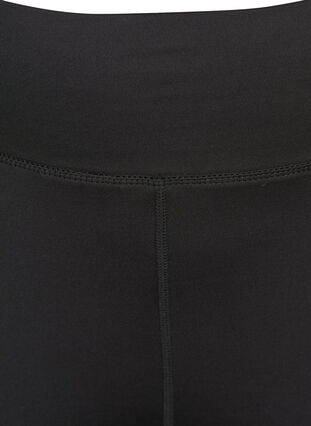 Tettsittende capribukser til trening, Black, Packshot image number 2