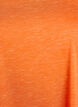 L&oslash;s trenings-T-skjorte med korte ermer, Orange, Packshot image number 2