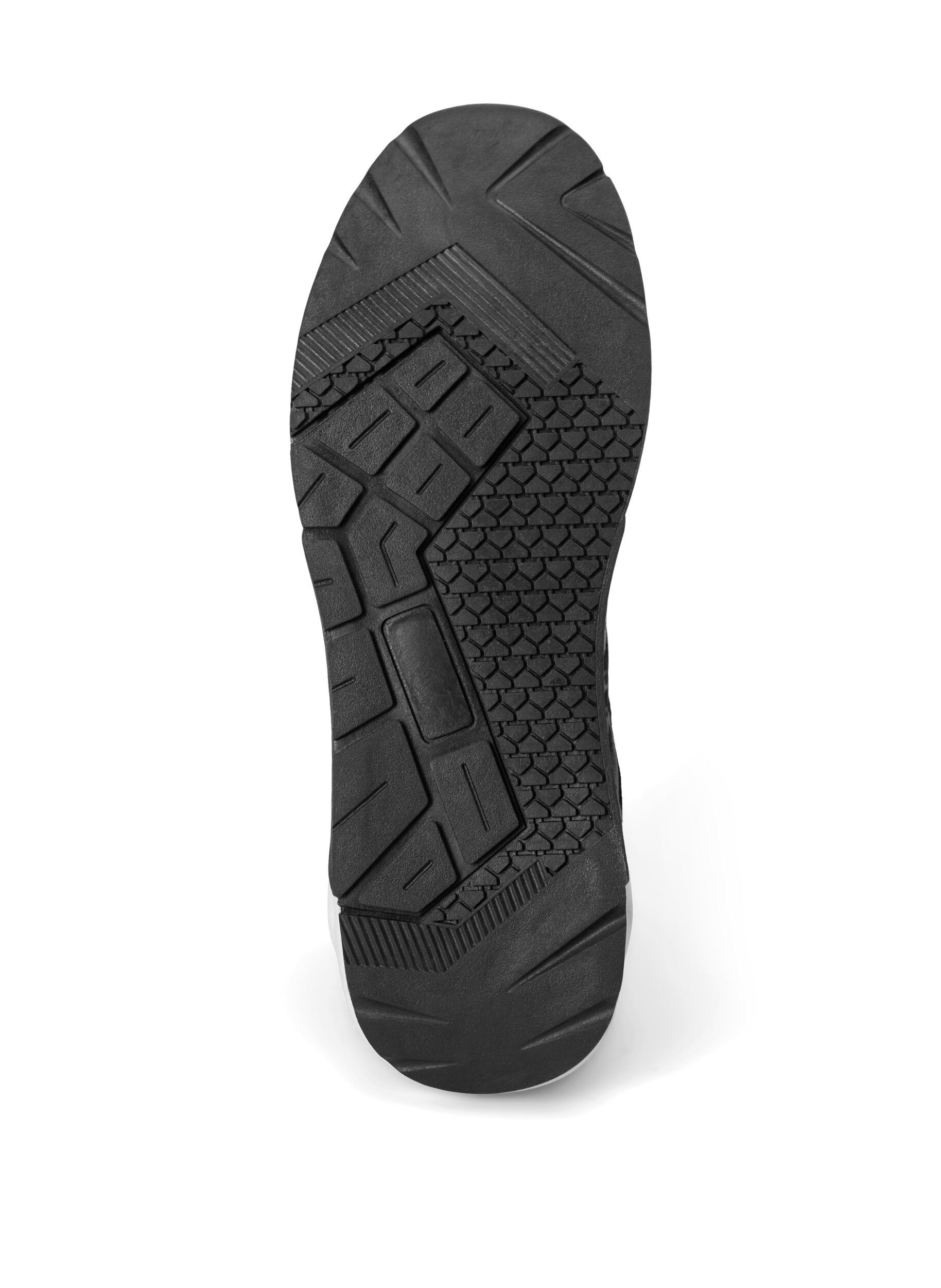 Zizzi Sneakers med leopardm&oslash;nster og bred passform, Leopard Print, Packshot image number 4