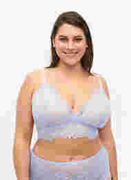 Bralette med blonder og myk vattering, Serenity, Model