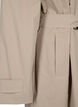 Klassisk lang trenchcoat med belte, Chinchilla, Packshot image number 3