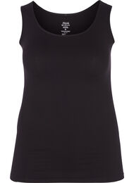 Sømløs topp, Black