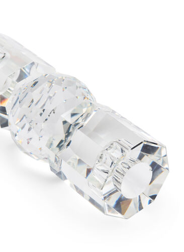 Lysestake i krystallglass, Clear, Packshot image number 1