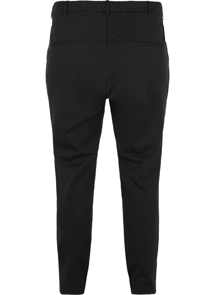 Cropped Maddison bukser, Svart, Packshot image number 1