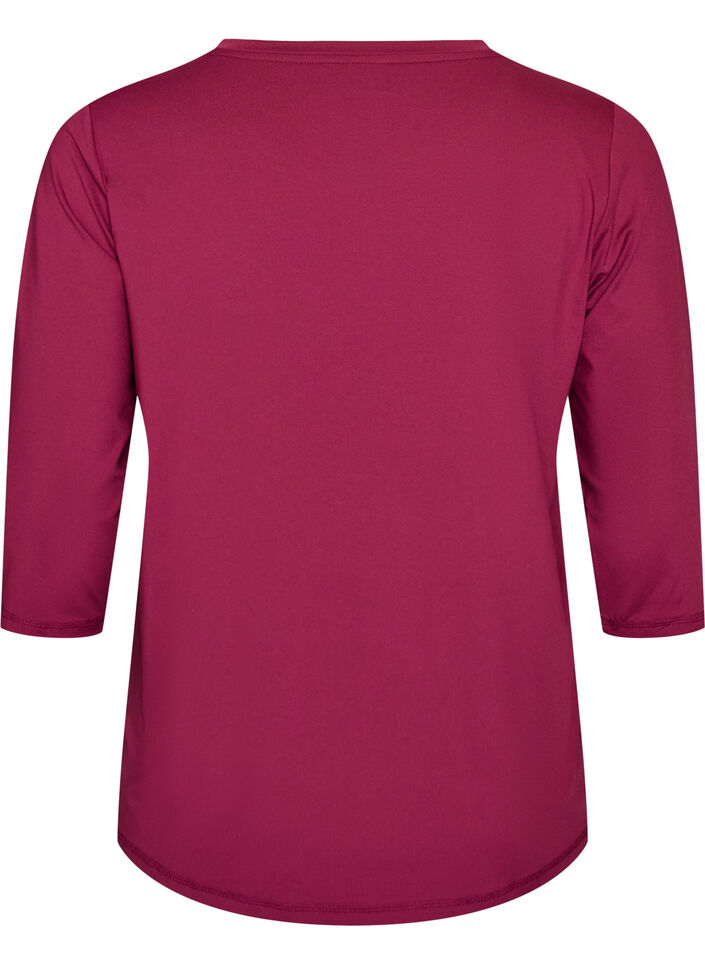 Treningsgenser med 3/4-ermer, Rosa, Packshot image number 1