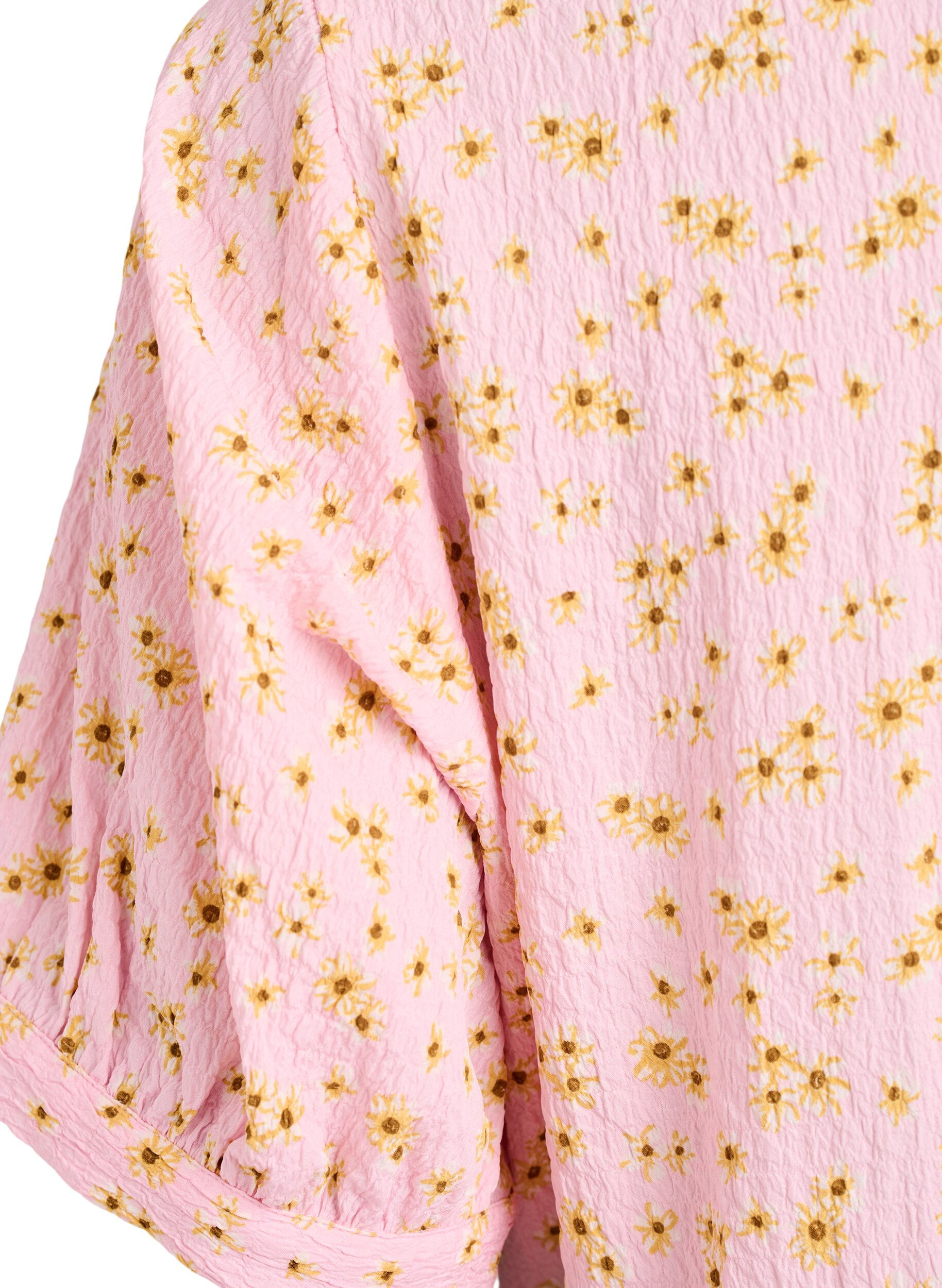 ZizziKort A-linje kjole, Rosa, Packshot image number 3