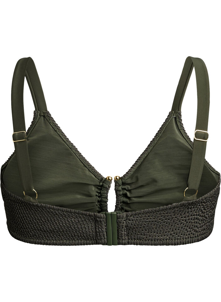 Bikinitopp med tekstur og en elegant detalj, Climbing Ivy, Packshot
