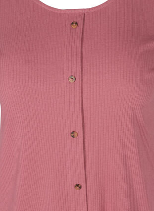 T-skjorte med knapper, Deco Rose, Packshot image number 2