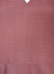 Bluse med 3/4-ermer og volangdetaljer, Rosa, Packshot image number 2
