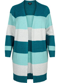 Lang stripete cardigan