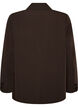 Dobbeltradet blazer med Loose fit, Brun, Packshot image number 1
