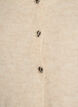 Cardigan i ullblanding med 3/4 ermer, Beige, Packshot image number 2