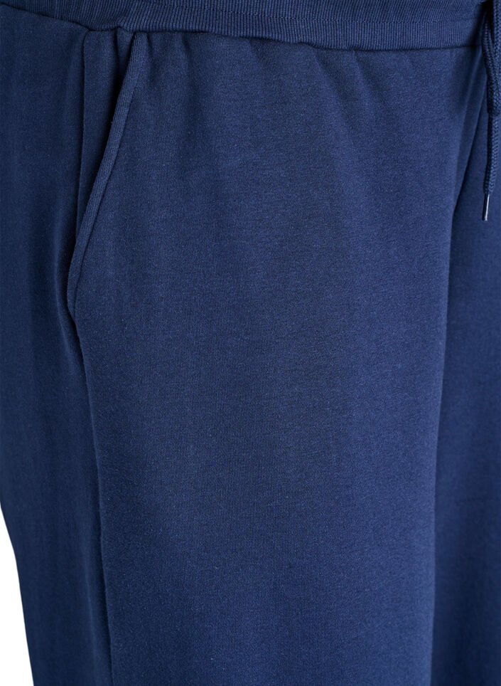 Joggebukser med lommer, Blå, Packshot image number 2