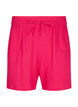 Shorts i bomullsmusselin med lommer, Bright Rose, Packshot image number 0