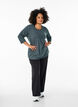 Treningsbluse med 3/4-ermer, Gr&aring;, Model image number 1